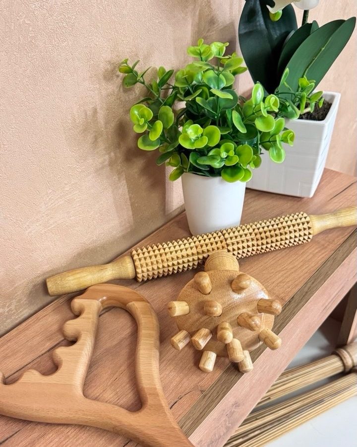 Деревянные инструменты для массажа Wellness Hall